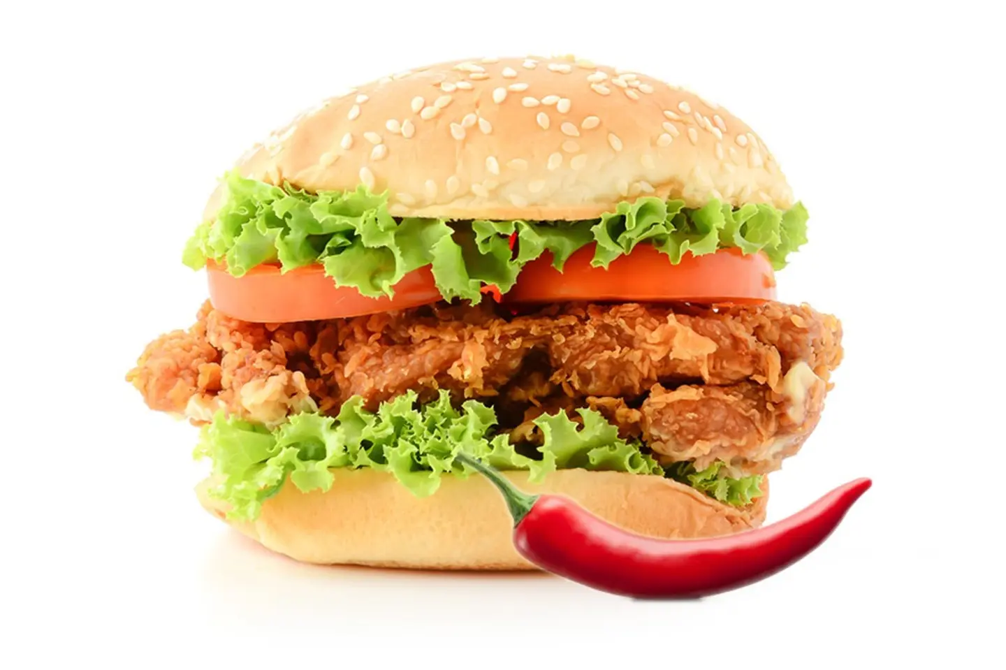 Spicy Chicken Fillet Burger