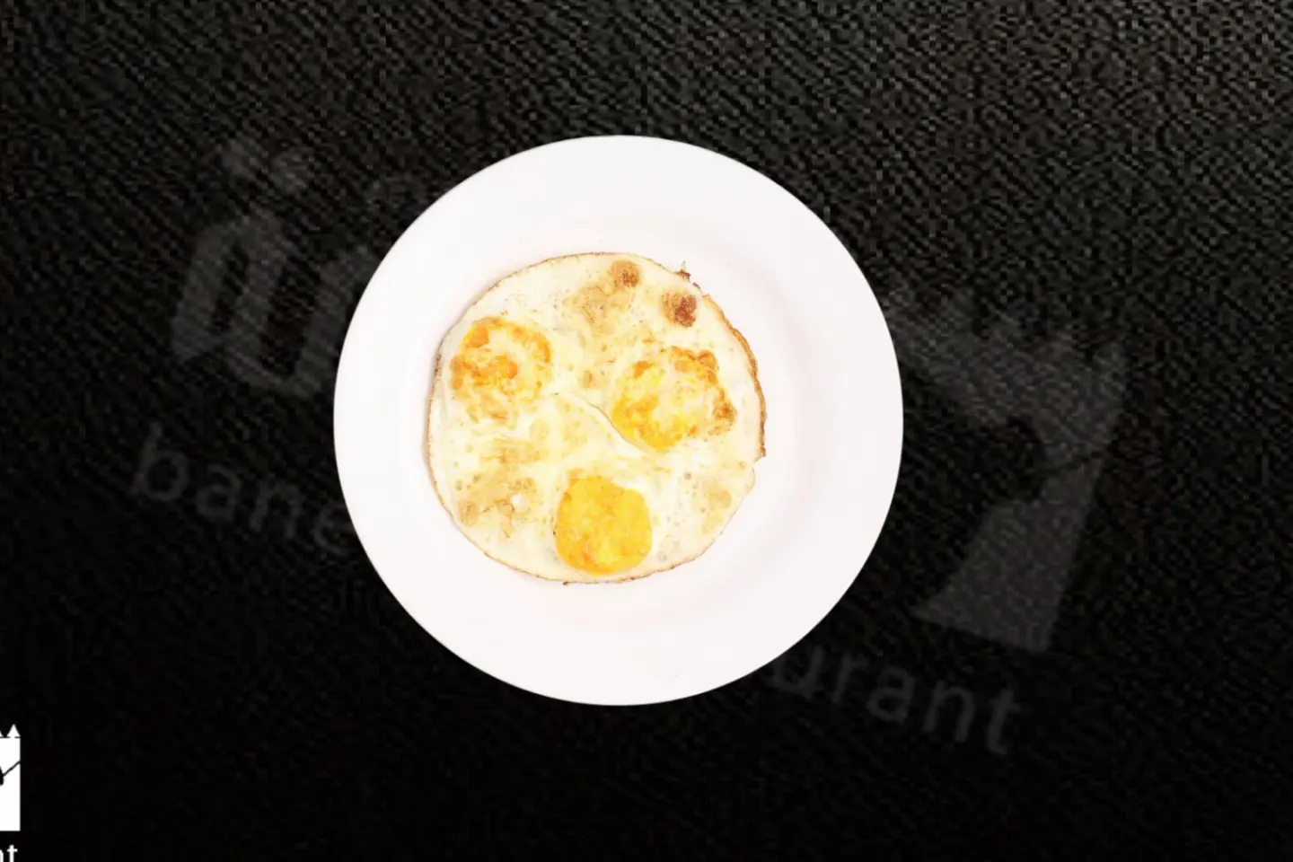 Sunny Side Up Egg With Cream Cheese