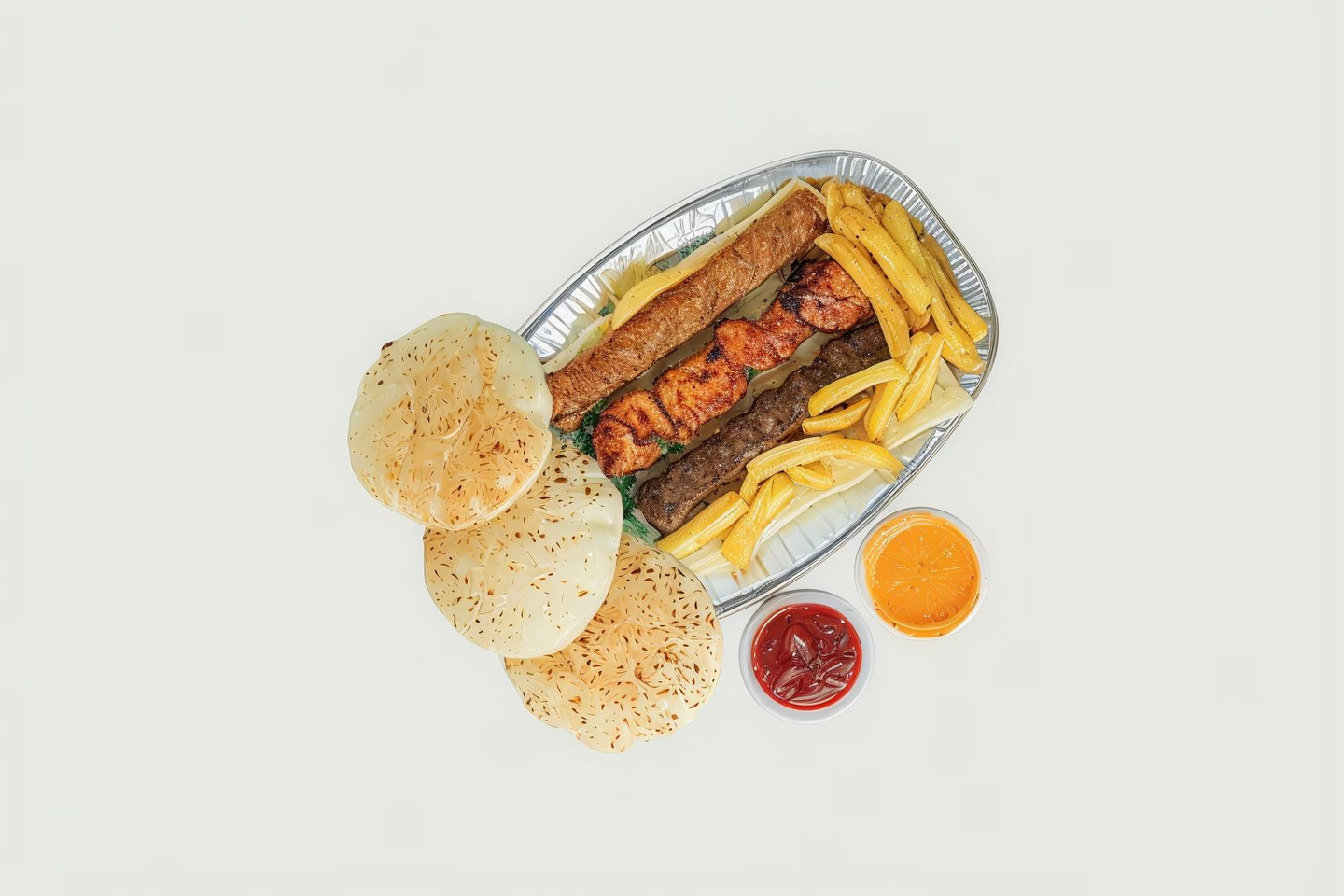 مشويات صحن مشكل طازج
