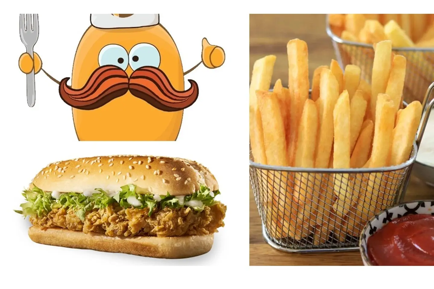 Chicken Strips Sandwich Meal