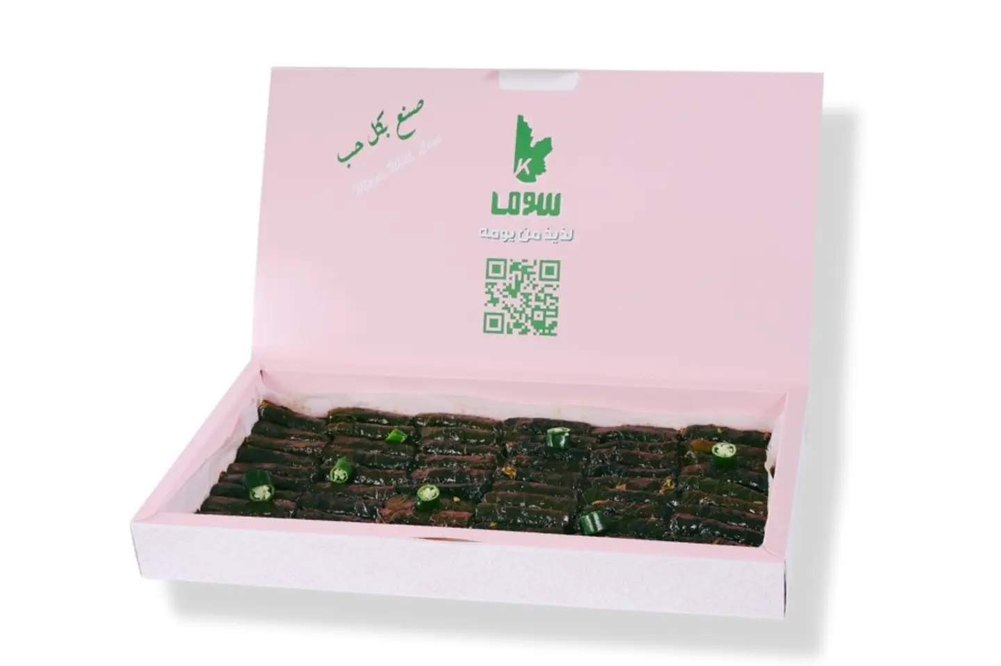 بوكس ورق عنب سبايسي ستون حبة