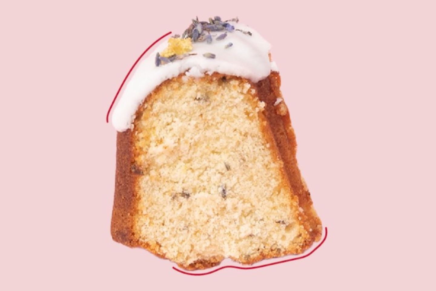 Sunshine Lavender Slice
