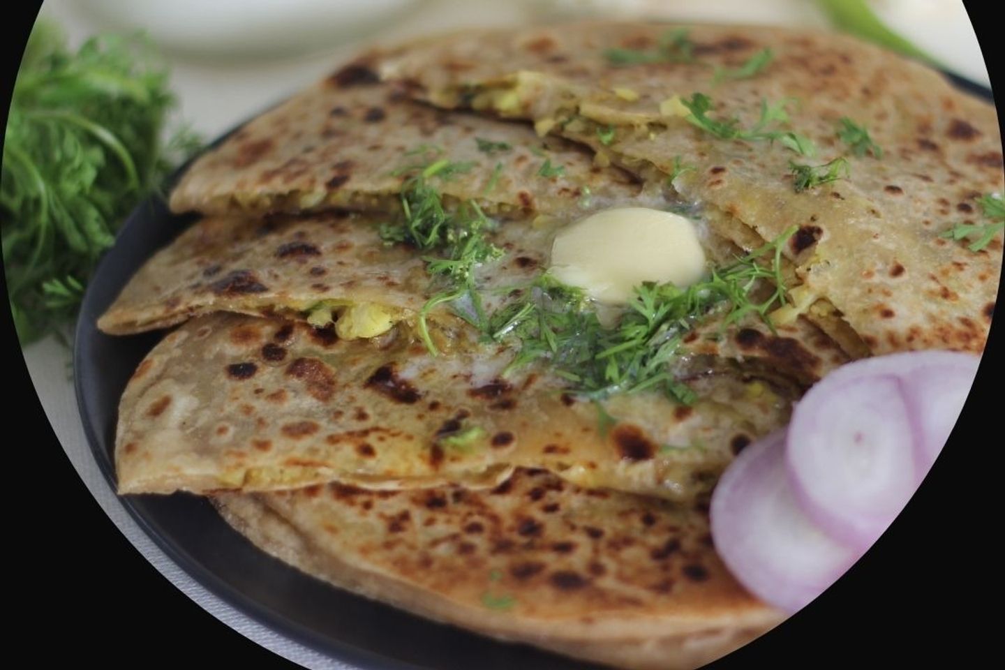 Qeema Paratha