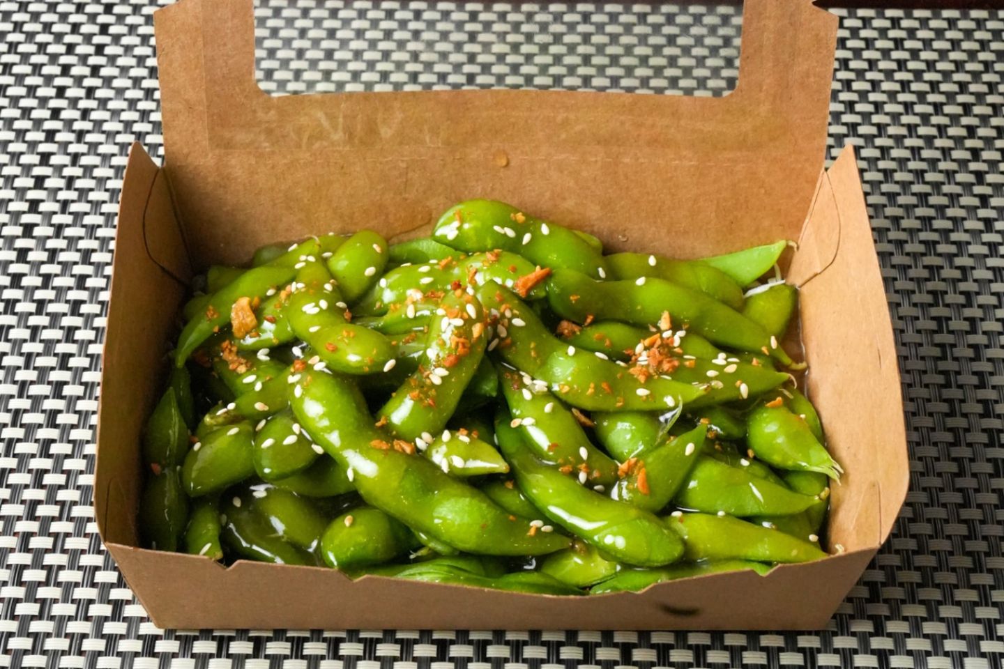 Edamame Spicy Garlic