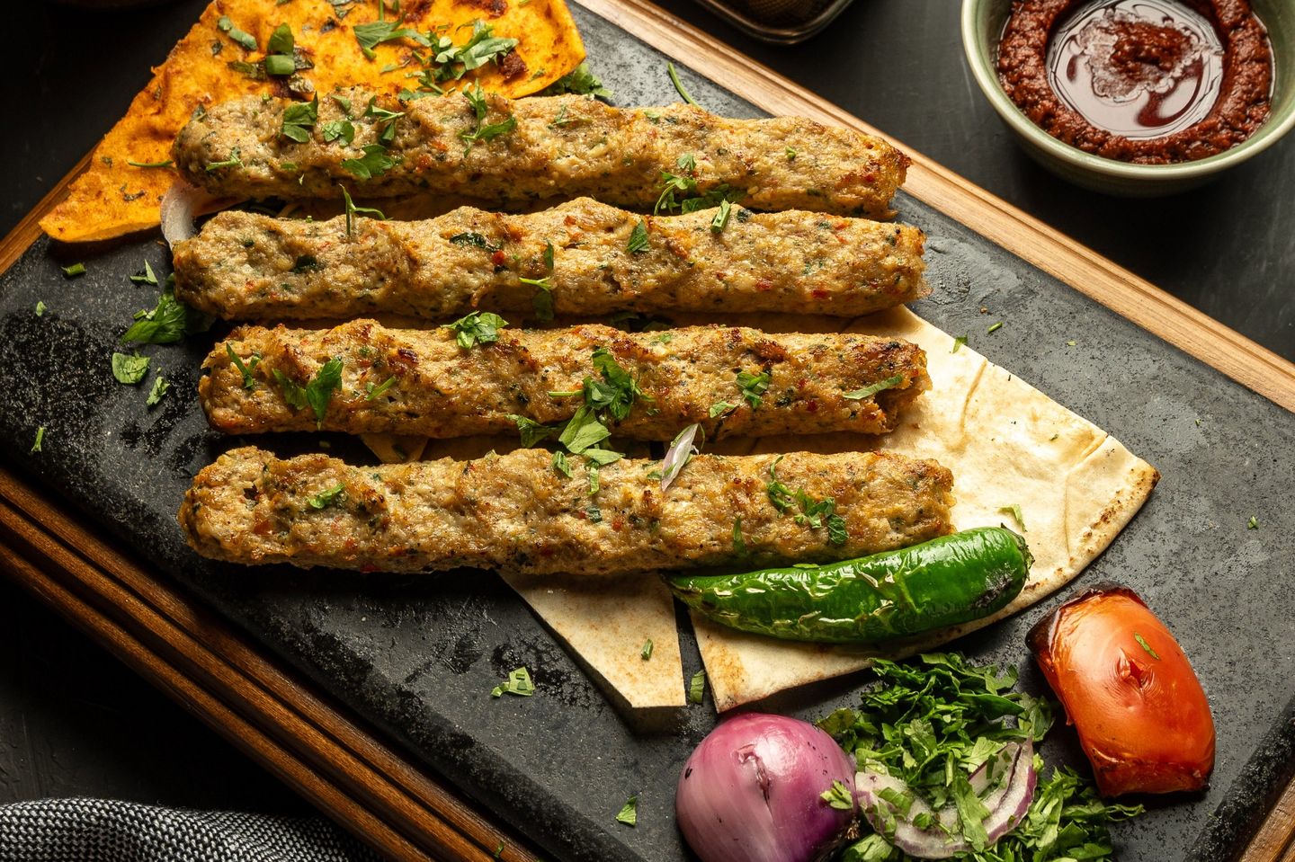 Chicken Kabab With Rocca
