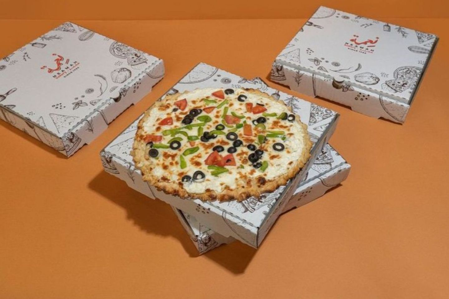 Vegetable Pizza Manakish