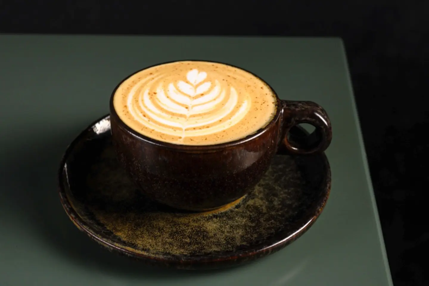 كرانشي الفستق لاتيه