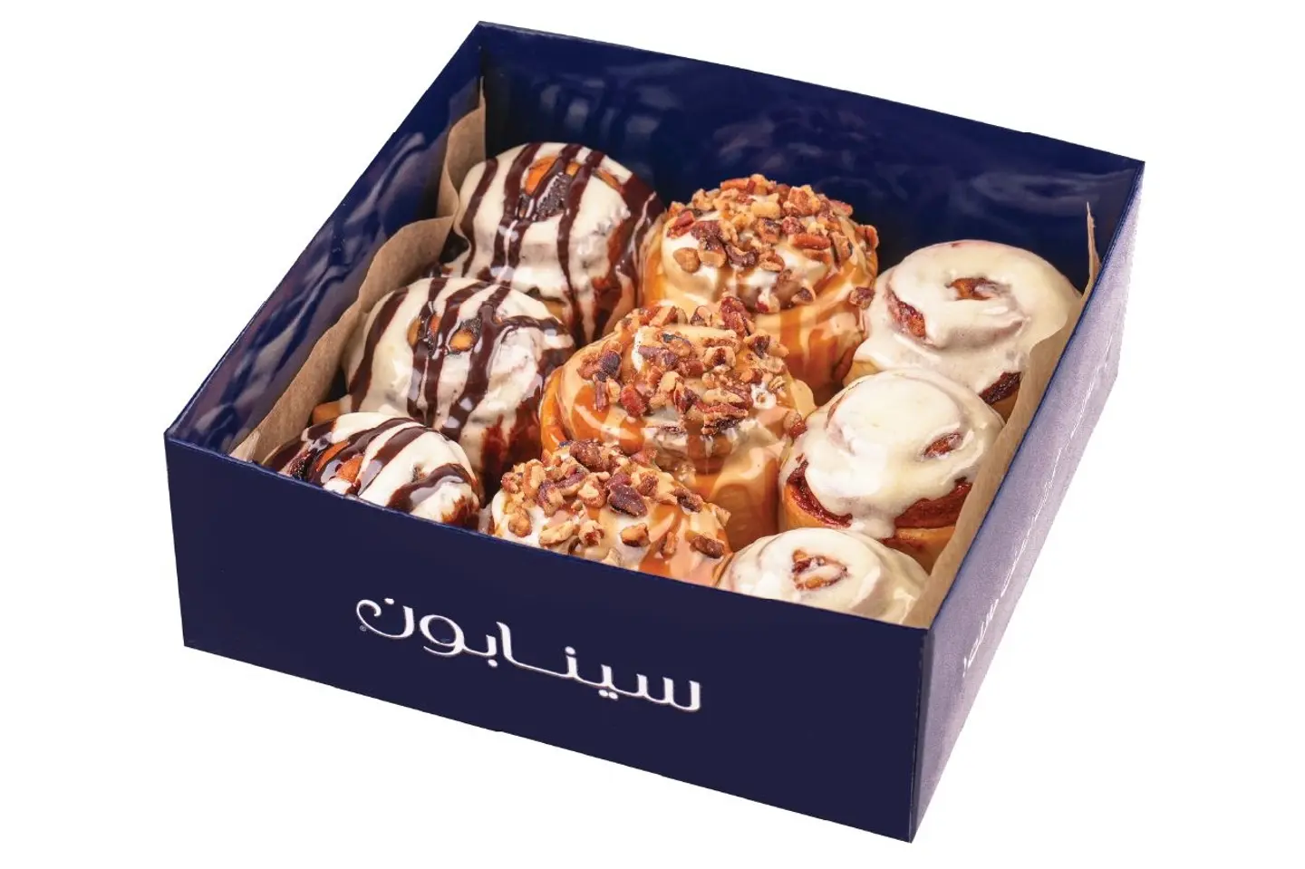 تشكيله 9 حبات ( 3 ميني بون - 3 ميني بيكان - 3 ميني شوكو )