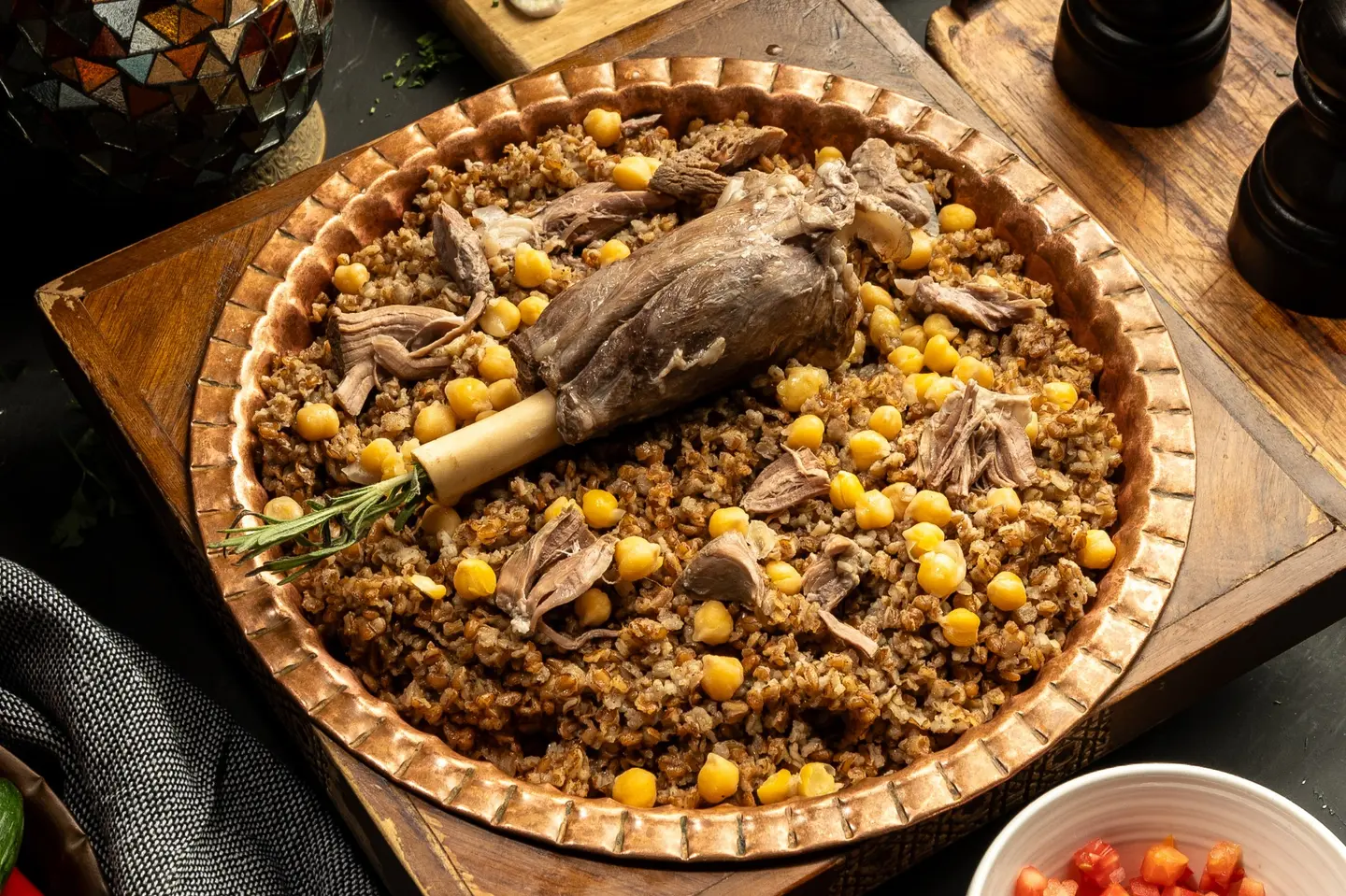 برغل بدفين