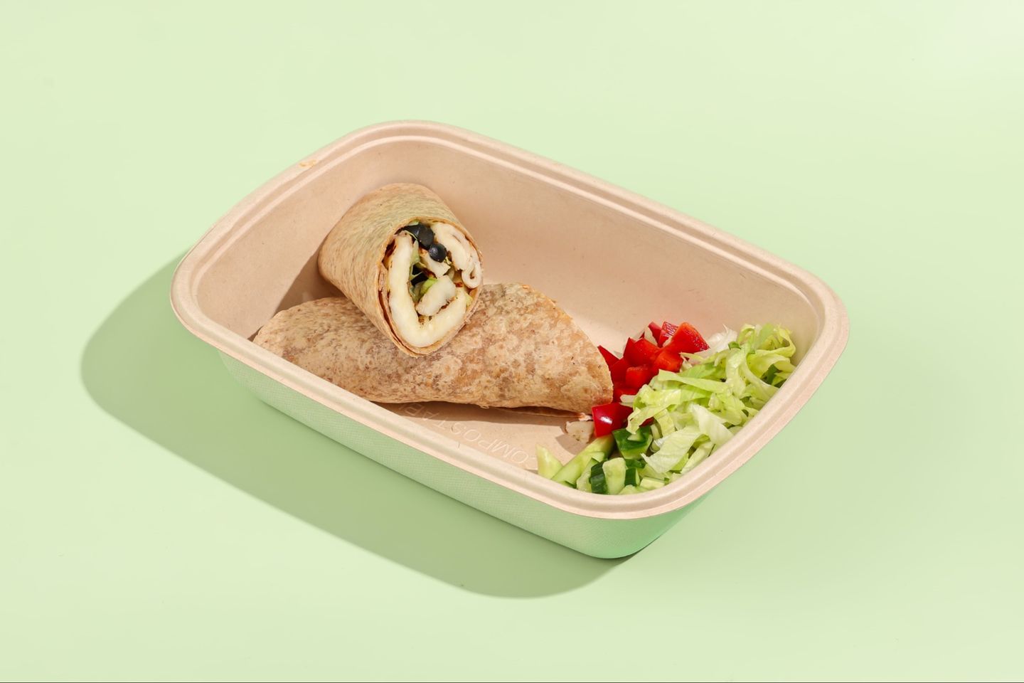 Turkey Wrap With Cheese