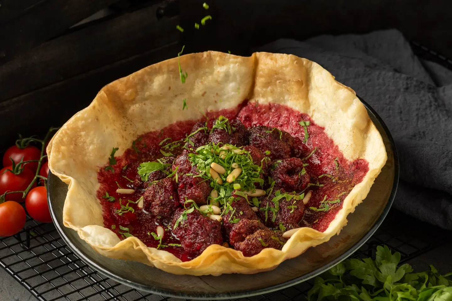 كباب بالكرز