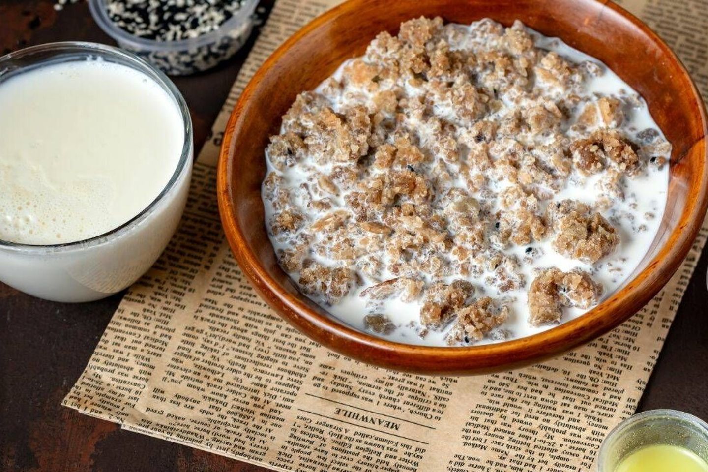 Fattah With Millet And Milk