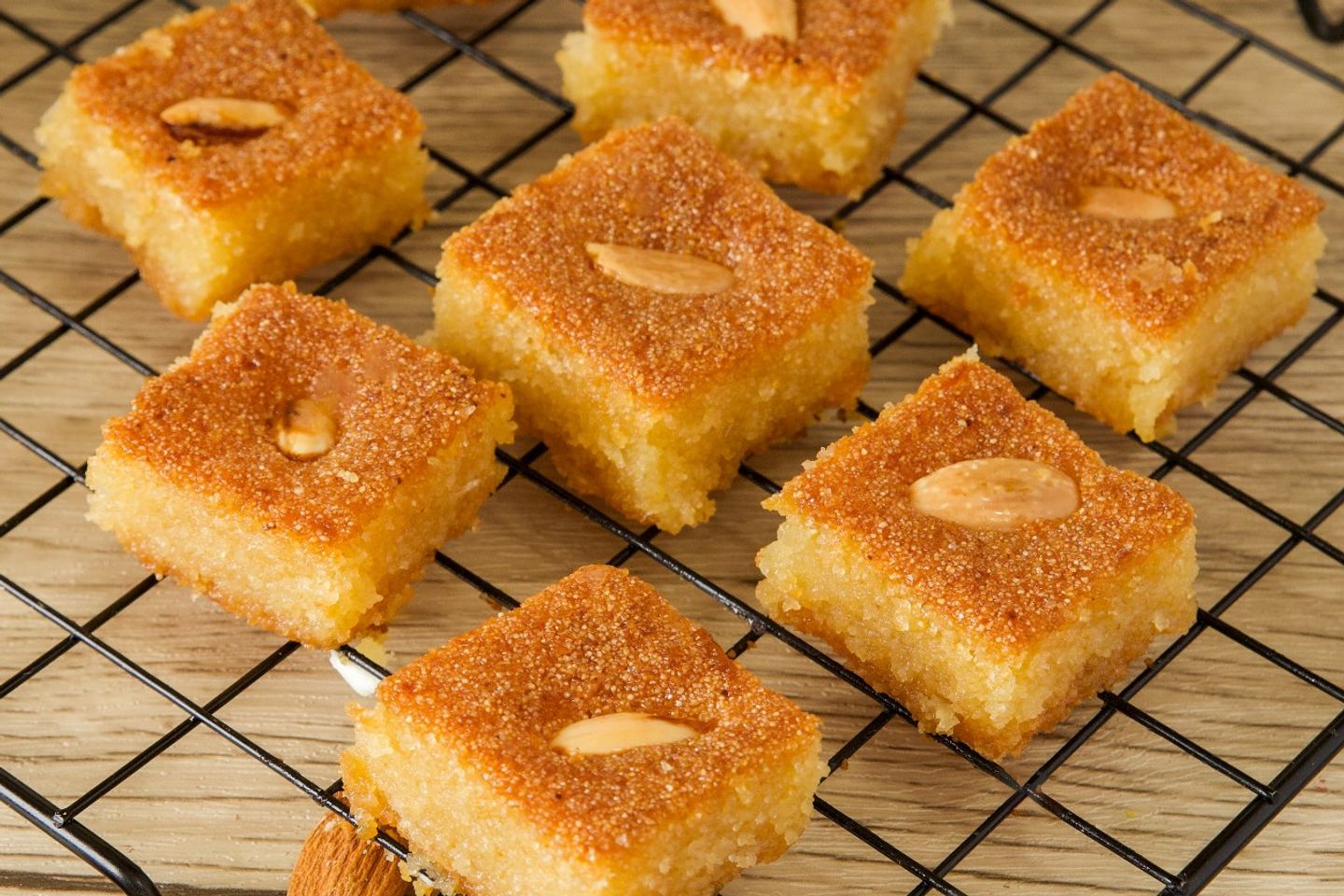 Basbousa Almond