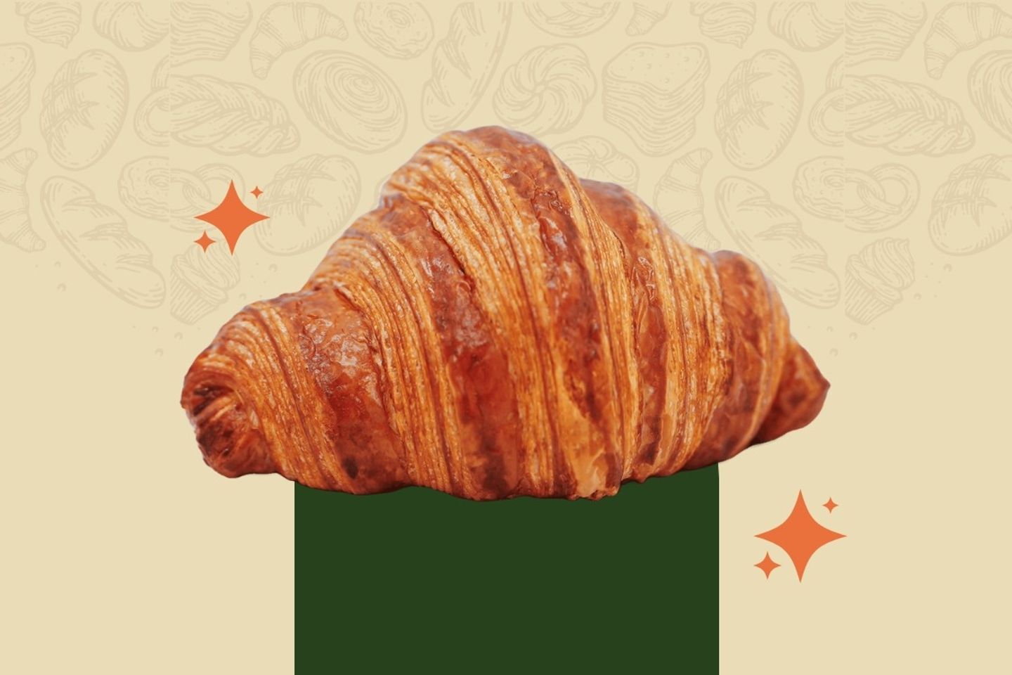 كرواسون سادة