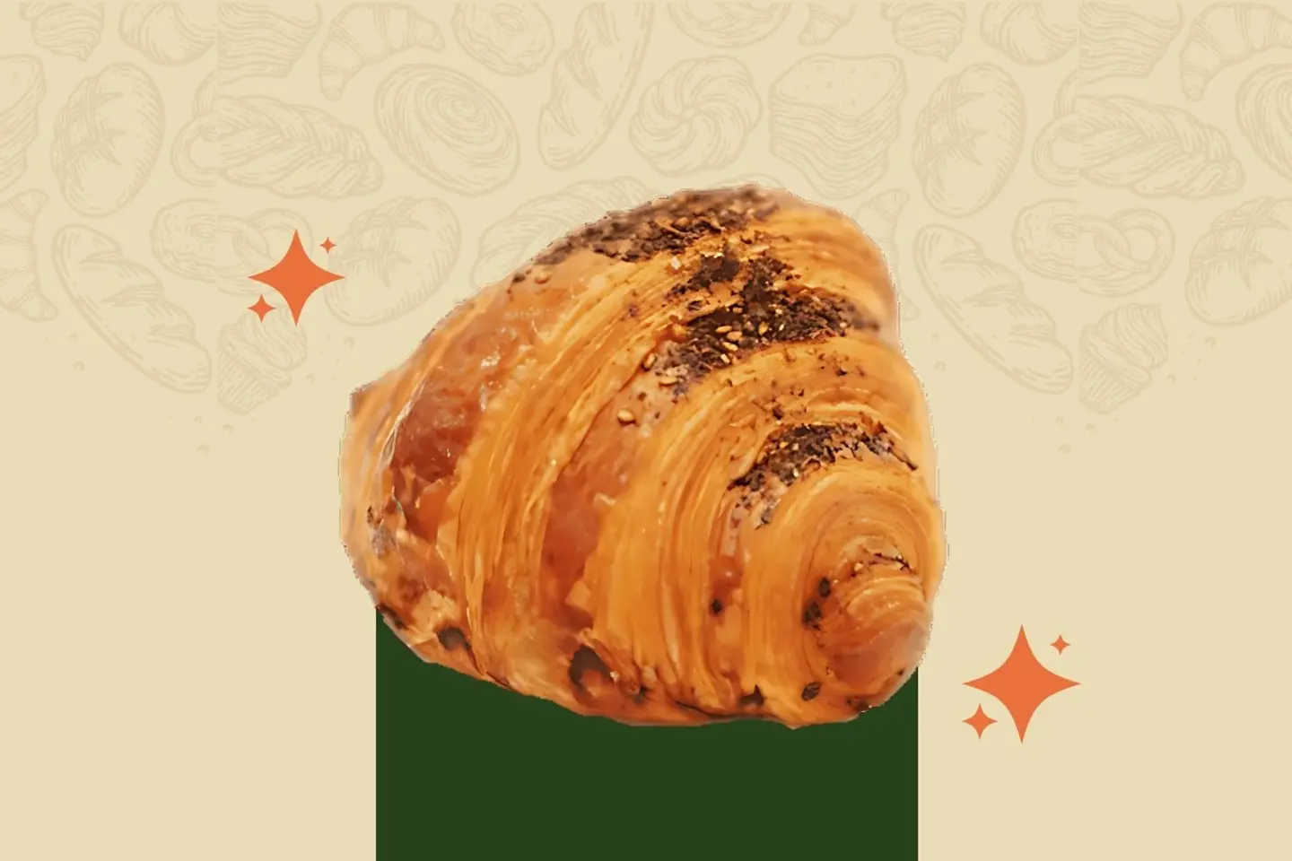 كرواسون زعتر