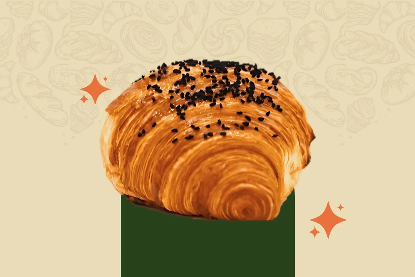 كرواسون جبن شيدر