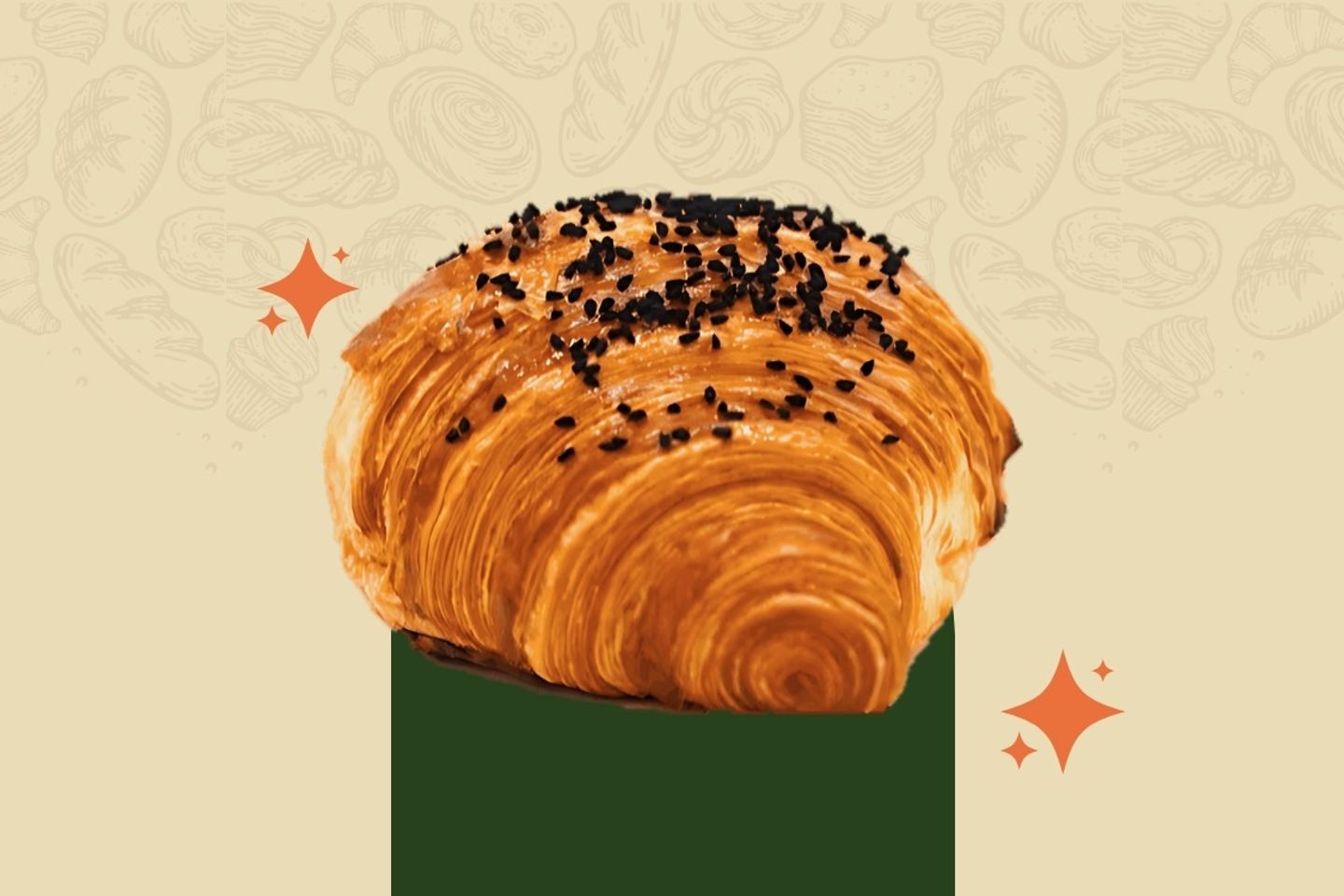 كرواسون جبن شيدر