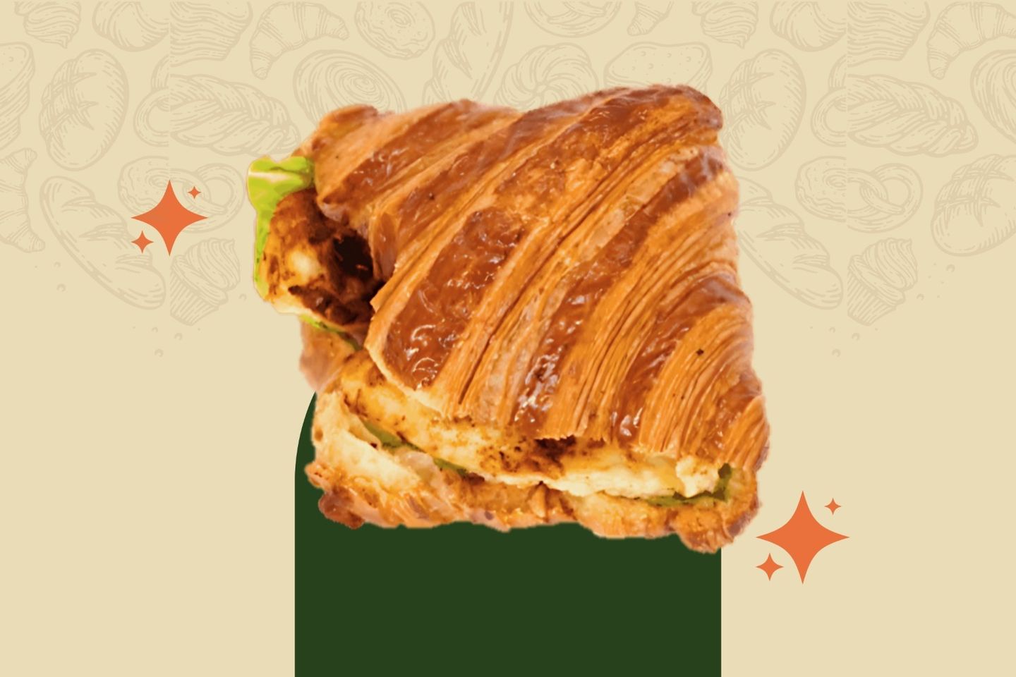 Halloumi Cheese Croissant
