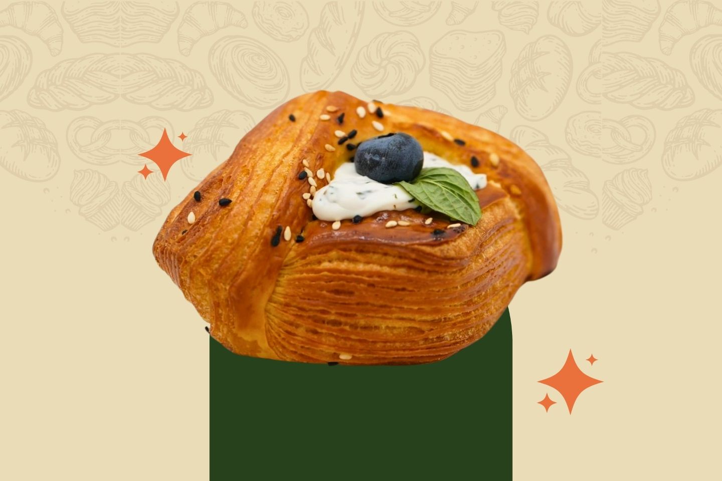 دانيش لبنة ونعناع