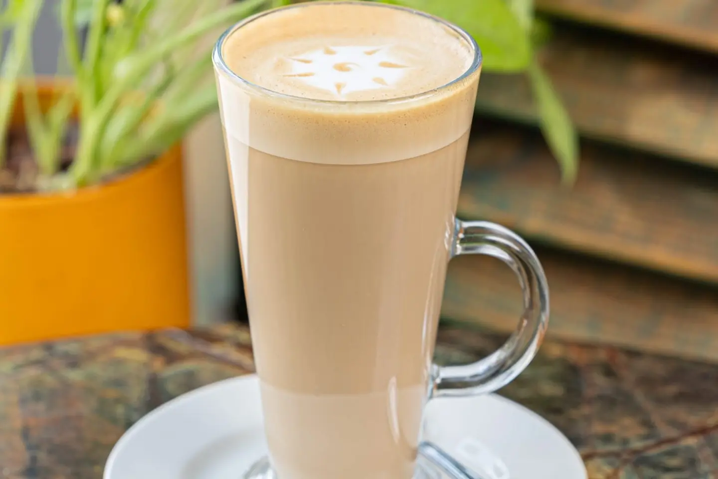 الشوكولاته البيضاء والاسبريسو