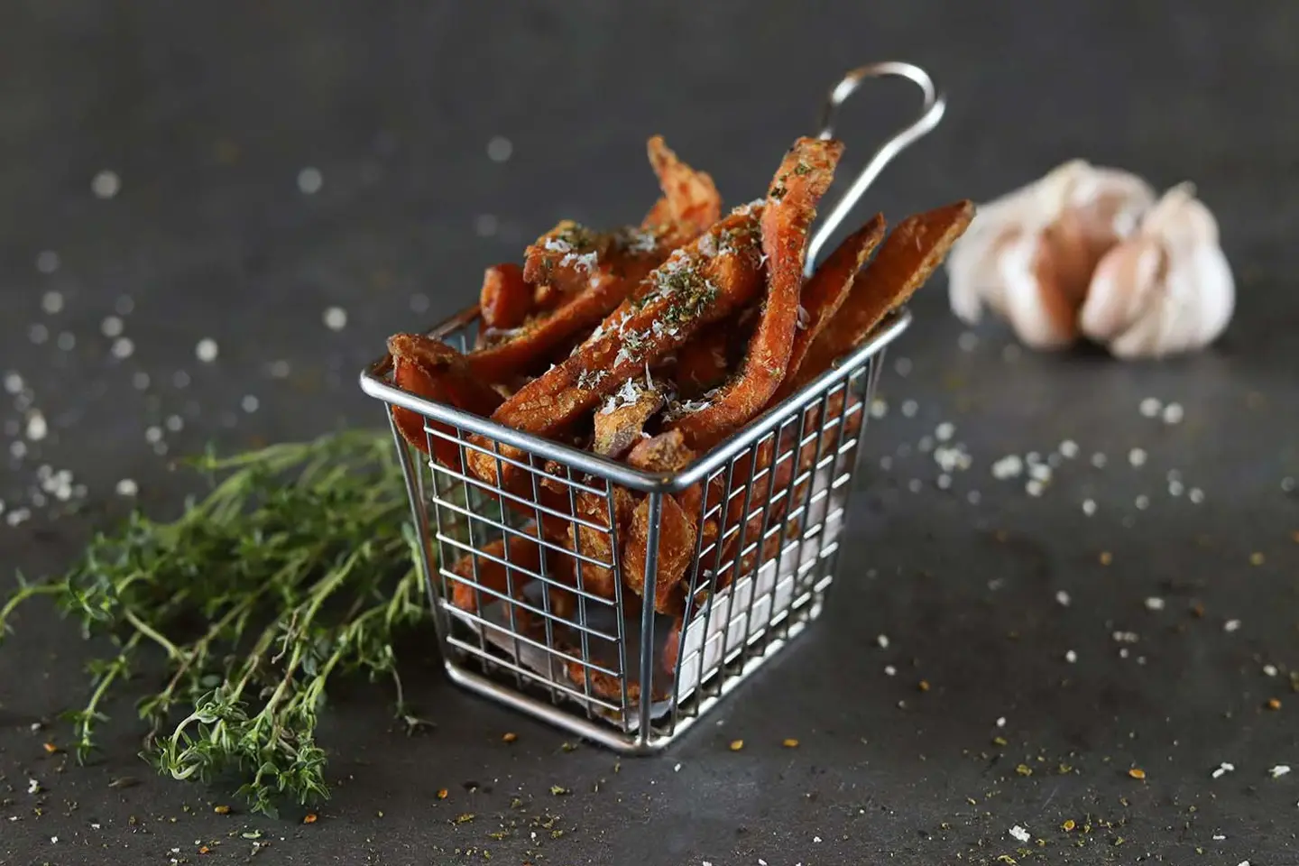 بطاطا حلوة مقلية