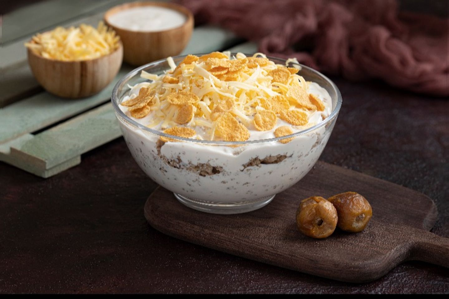 Royal Masoub With Cheese Without Honey
