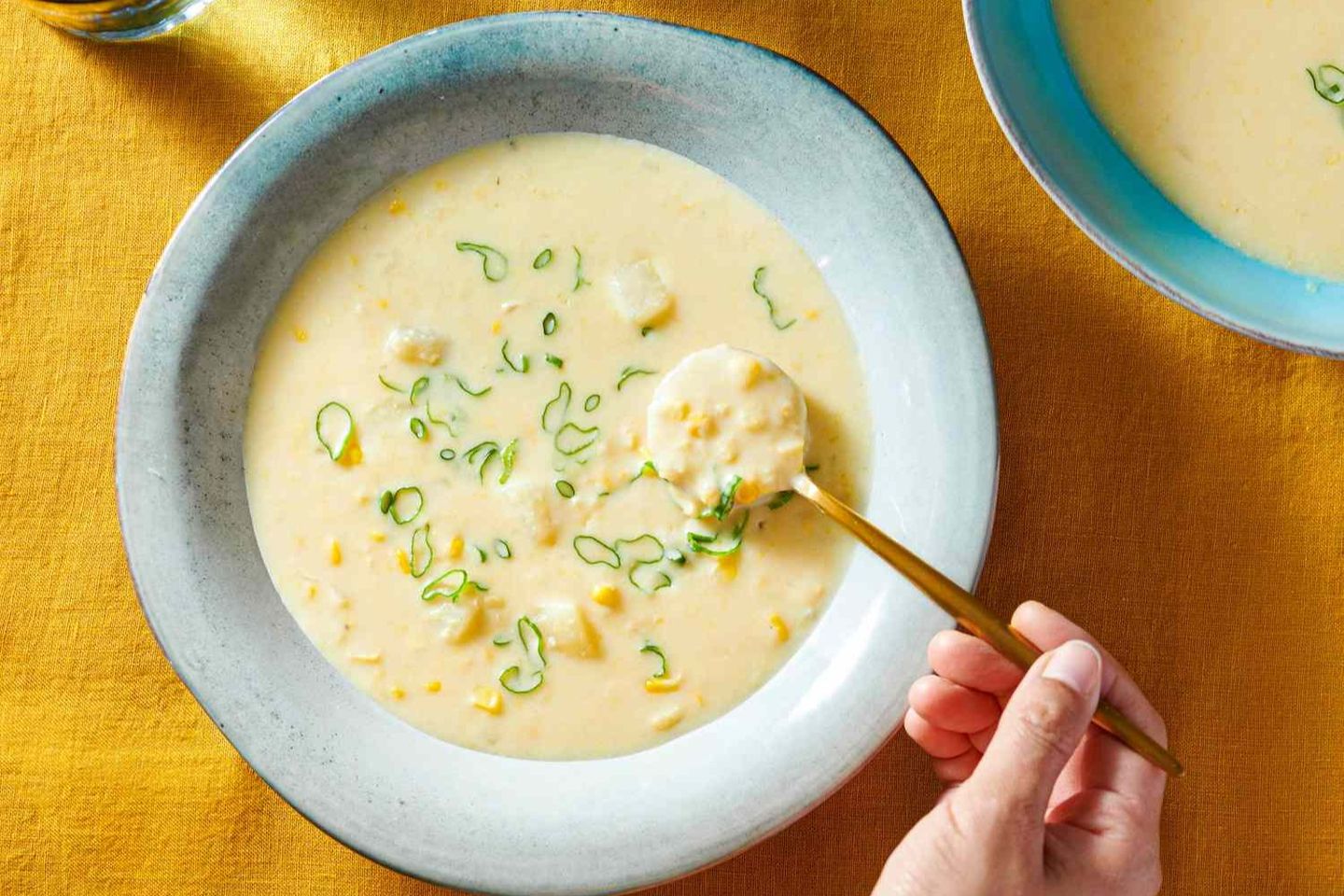 Malasian Corn Chouder Soup