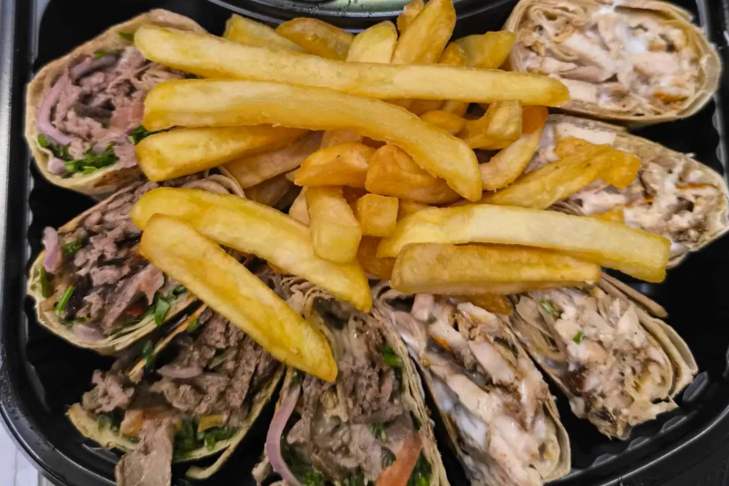 شاورما عربي ميكس