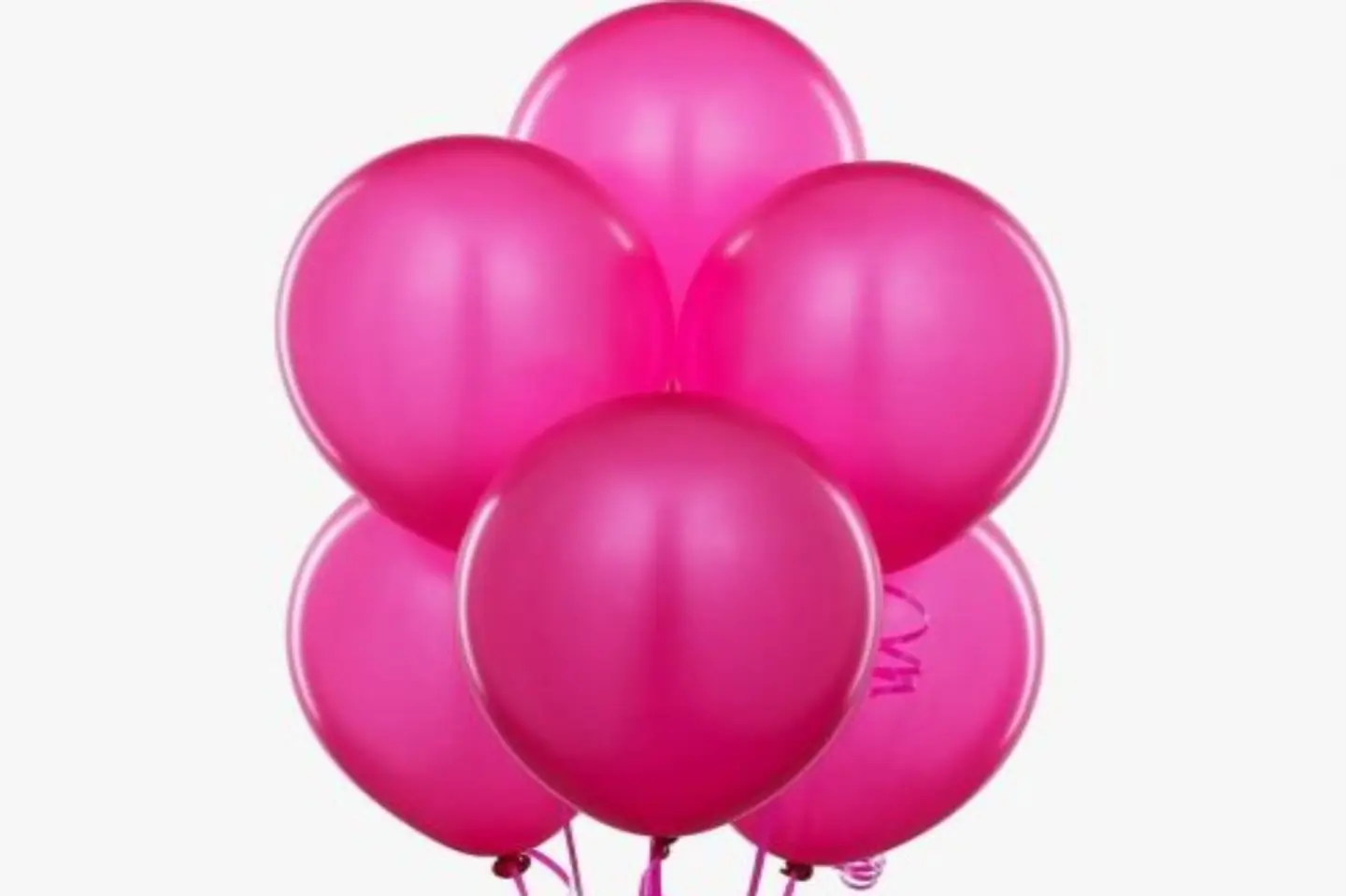 باقة بالونات هيليوم فوشي