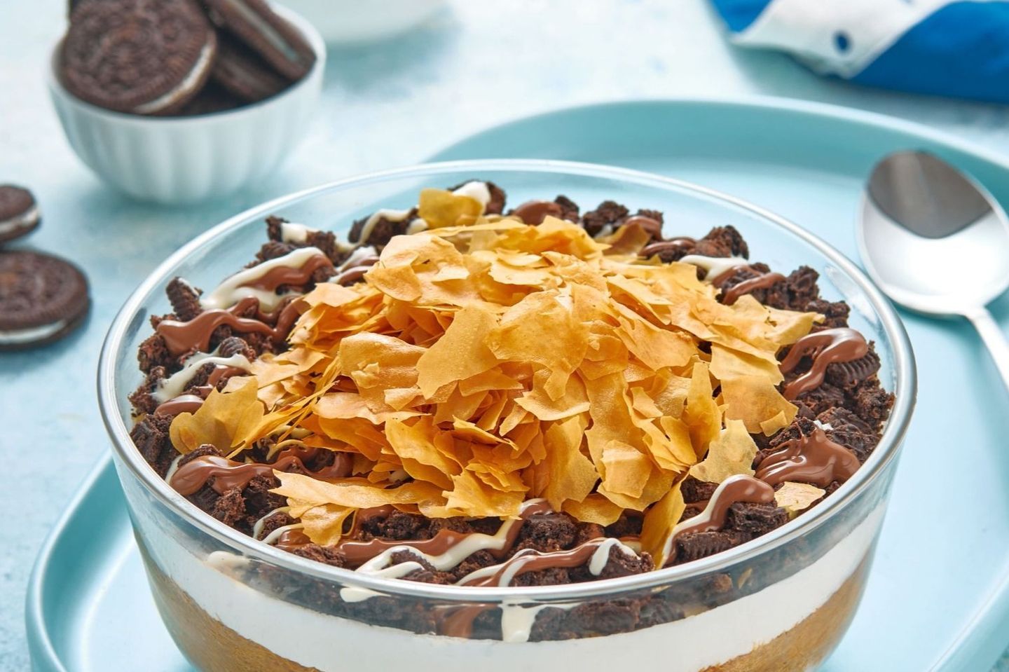 Koshari With Oreo Nutella Milk