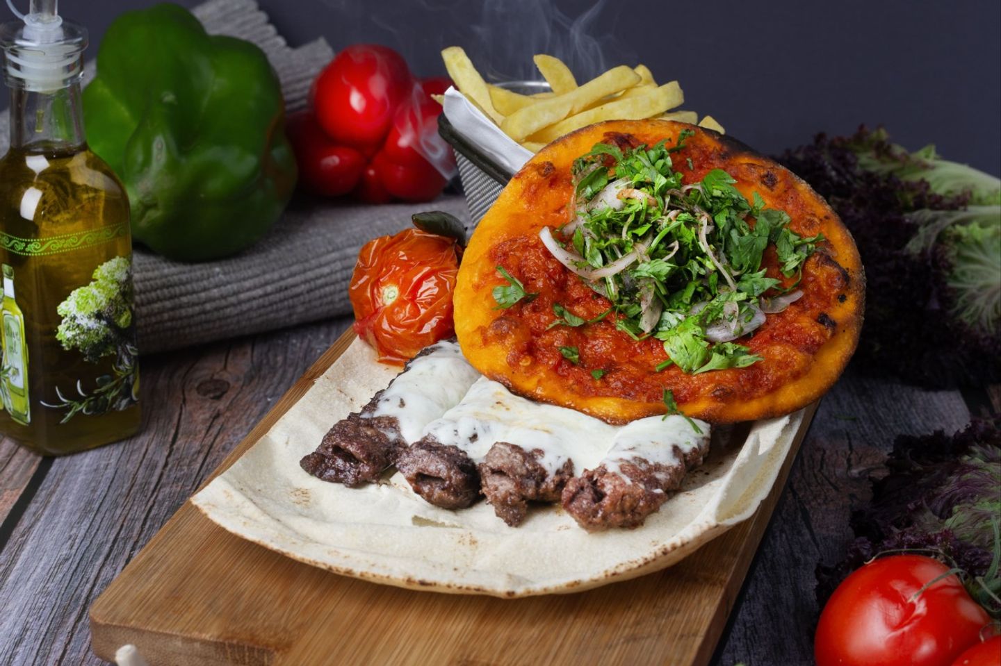 كباب بالجبن