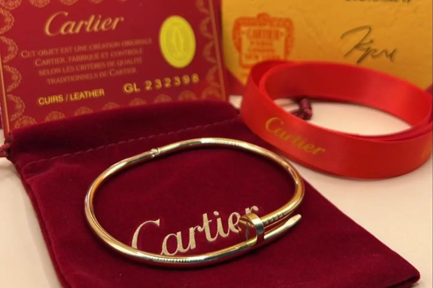 Cartier Nail Bracelet Trend