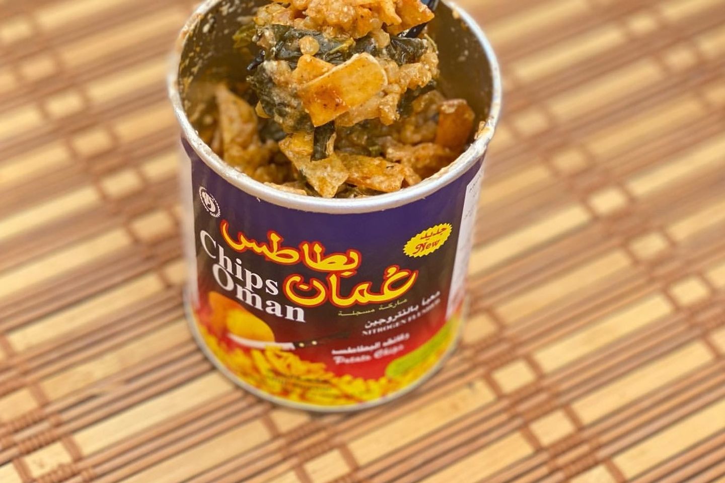 فته ورق عنب بالبطاطس عمان