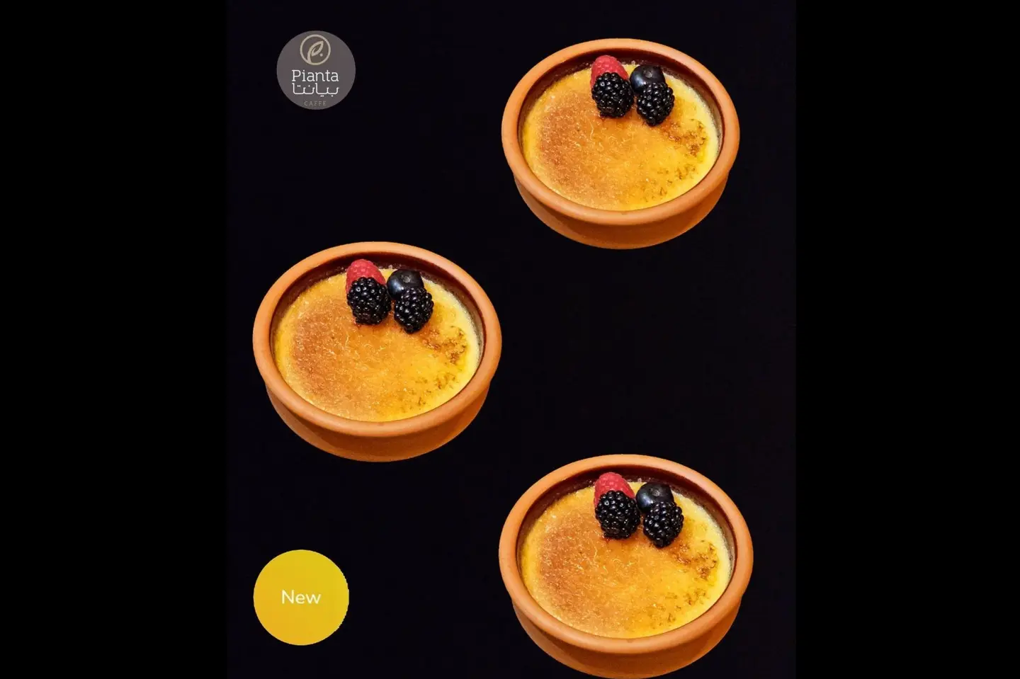 ٣ فخاريات كريم بورليه