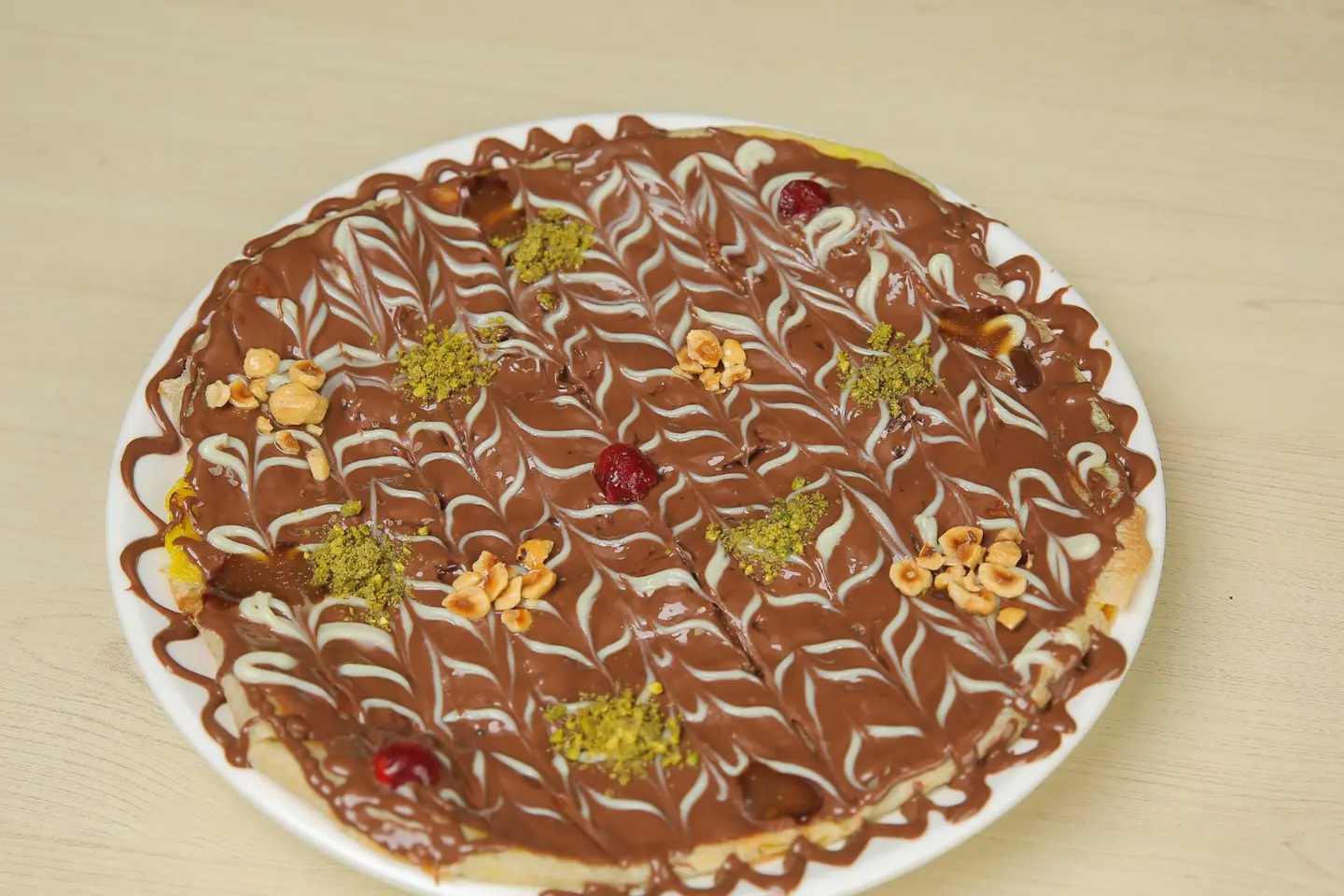 فطيرة نوتيلا