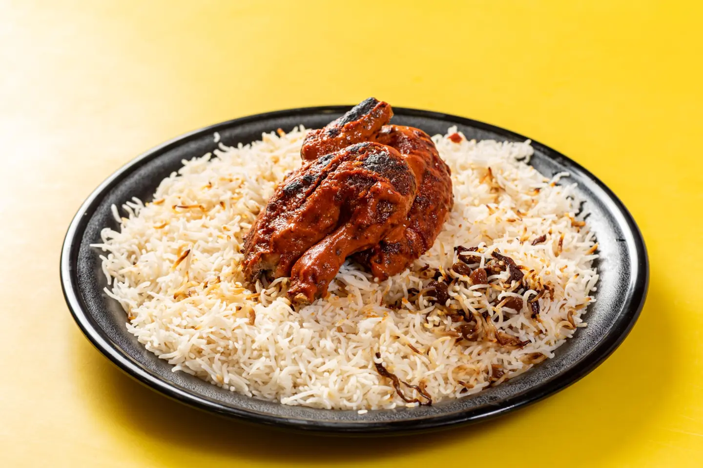 نصف دجاجة شواية متبلة