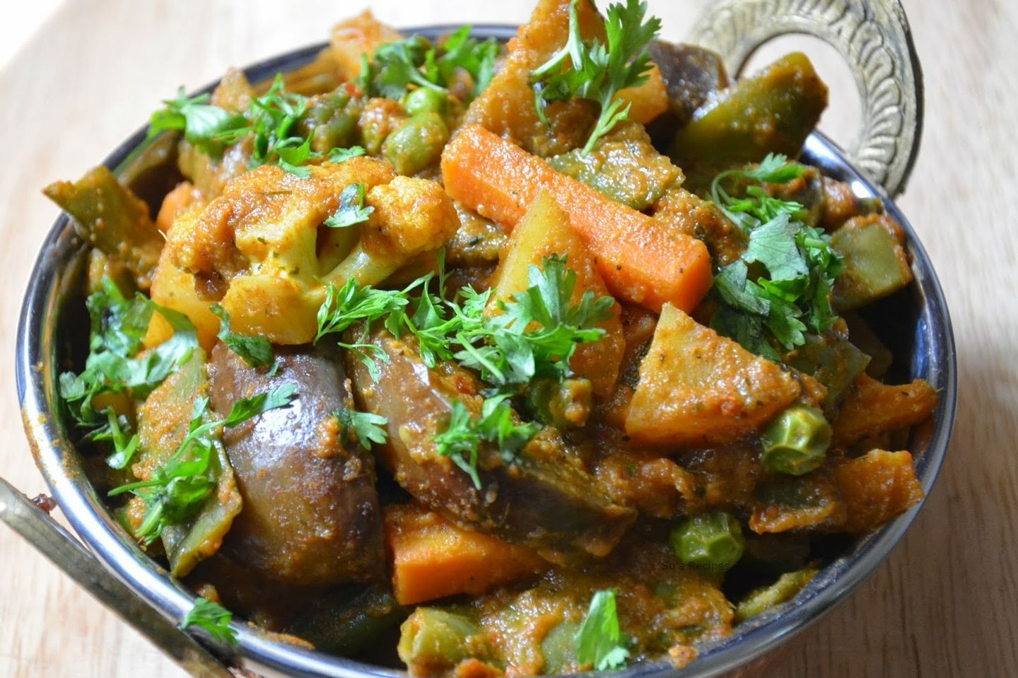 Mix Veg With Rotti