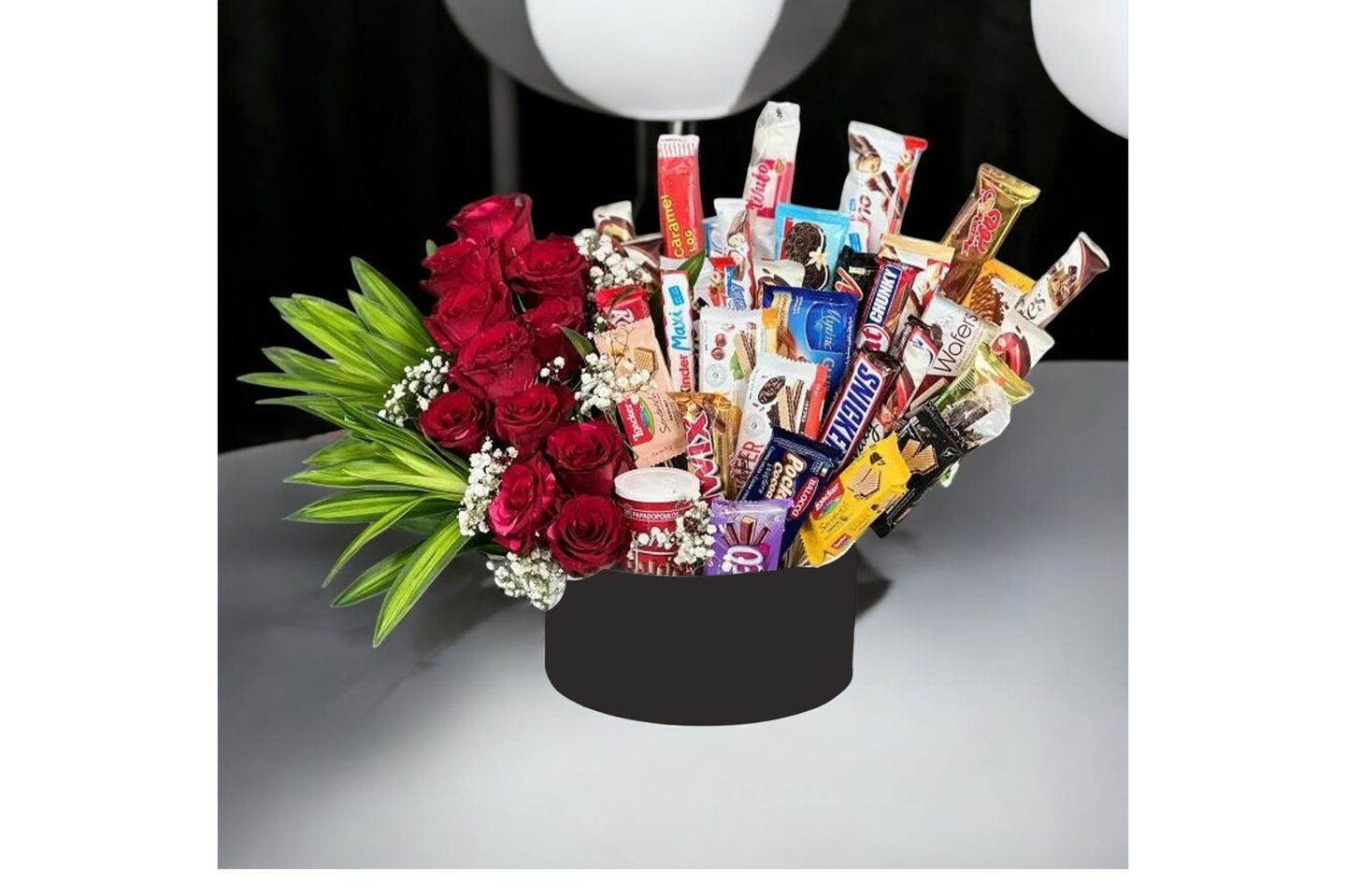A Bouquet Of Chocolates Brings Out Happiness