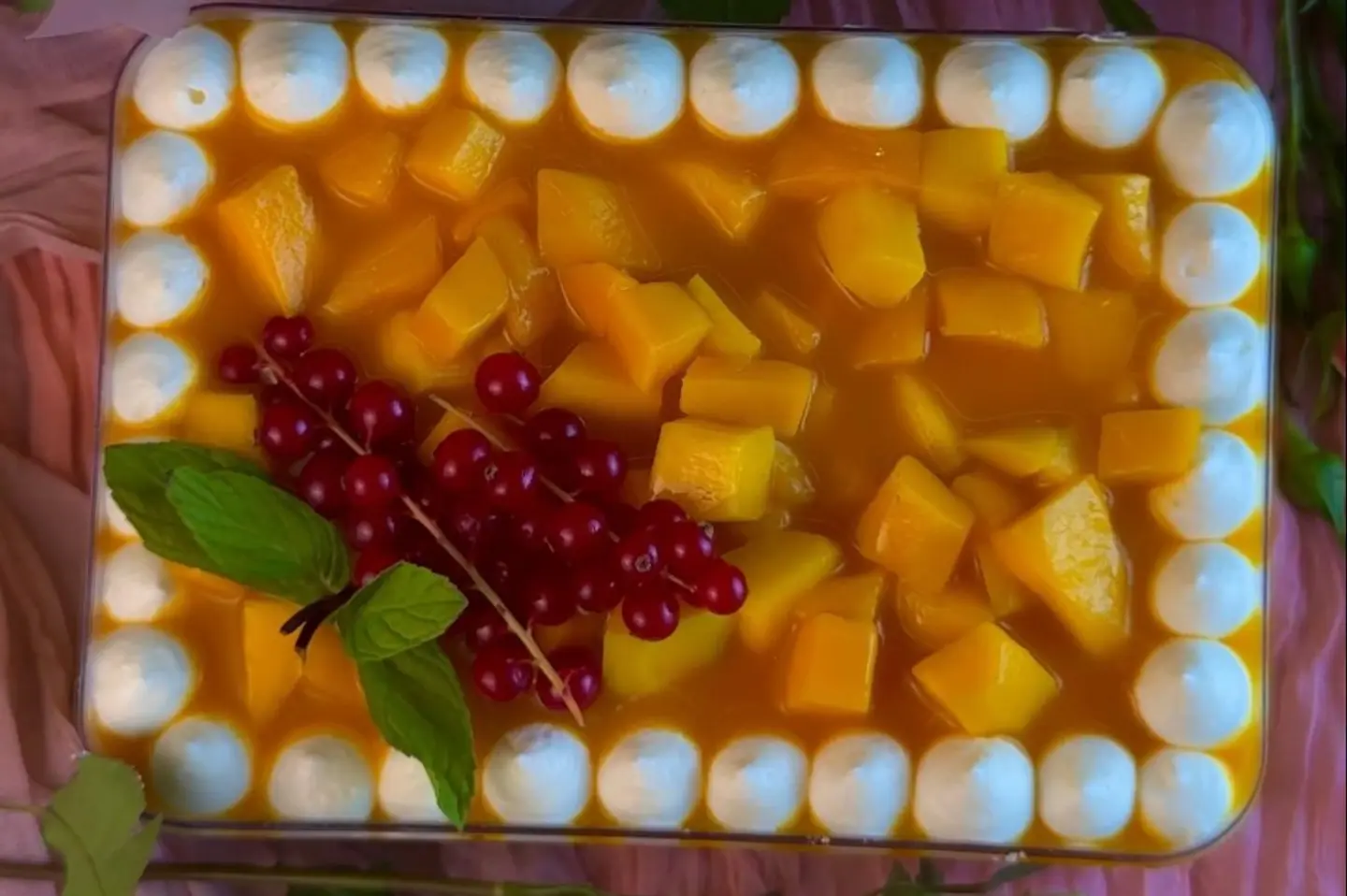 Mango Trifle