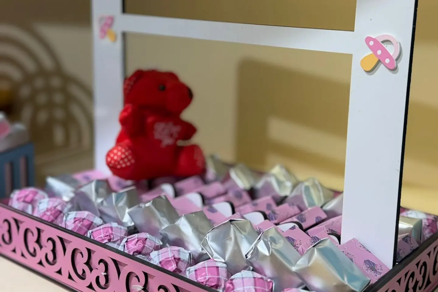 صينية شوكولاتة بلجيكية صغيرة للبنات