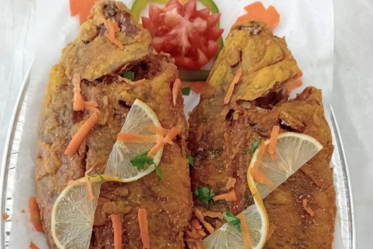 Local Tilapia Meal Is Enough For One Person - Grilled