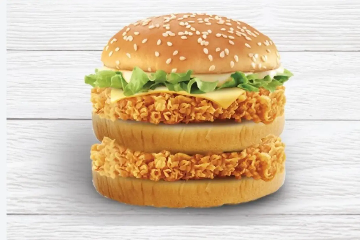 Double Zinger Burger