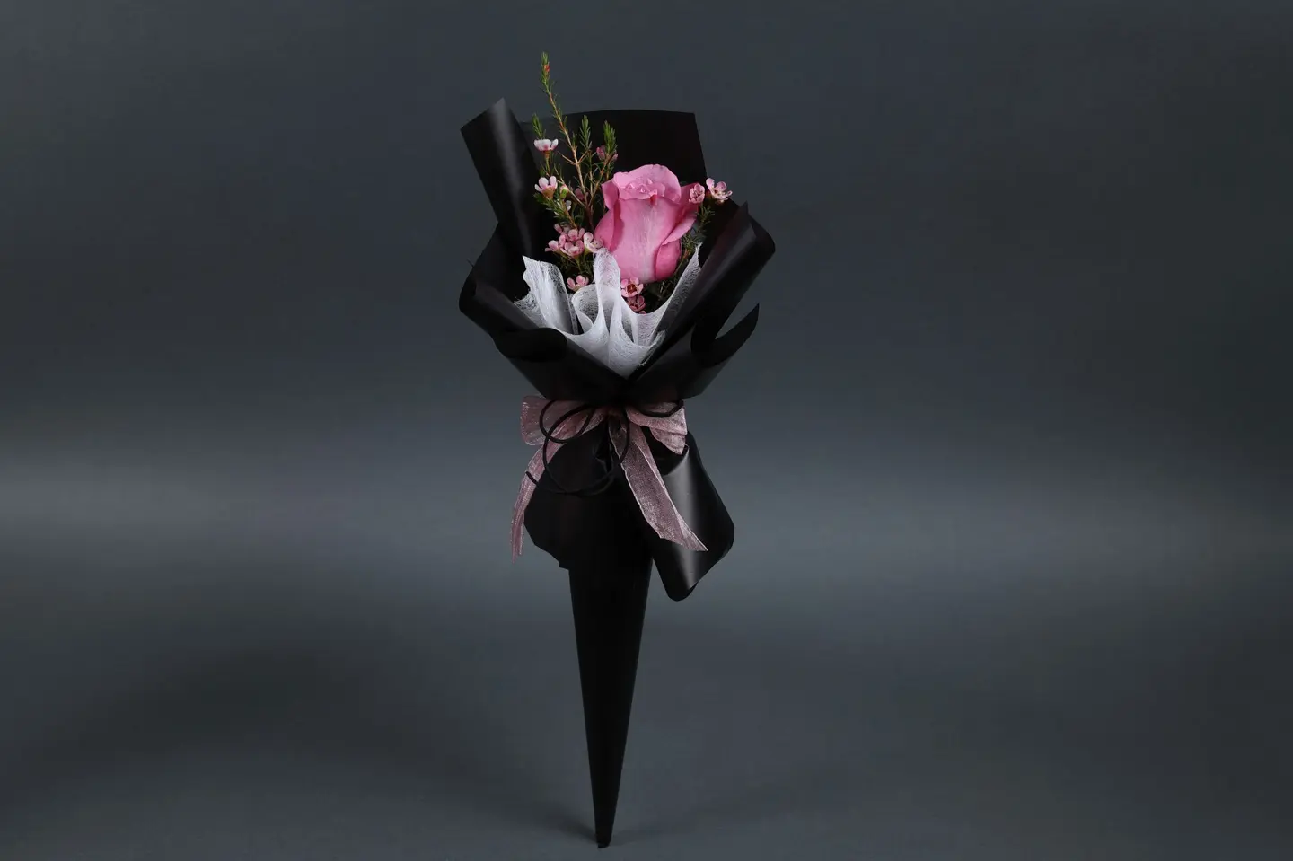 باقة ورد وردية