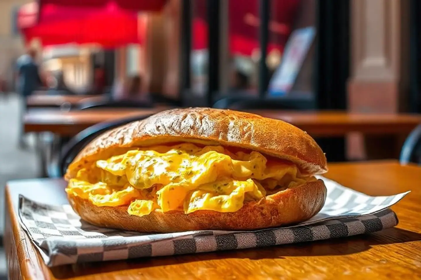 Scrabbled Egg Sandwich