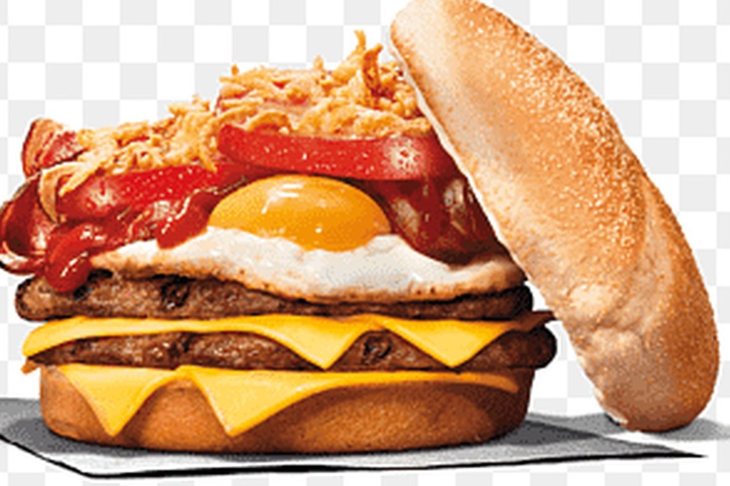 Double Egg Burger