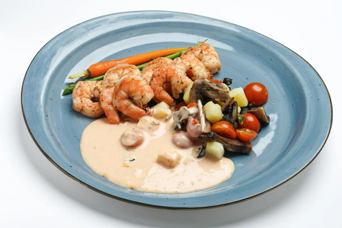 Zaferon Shrimp Special Vegetable Sauce