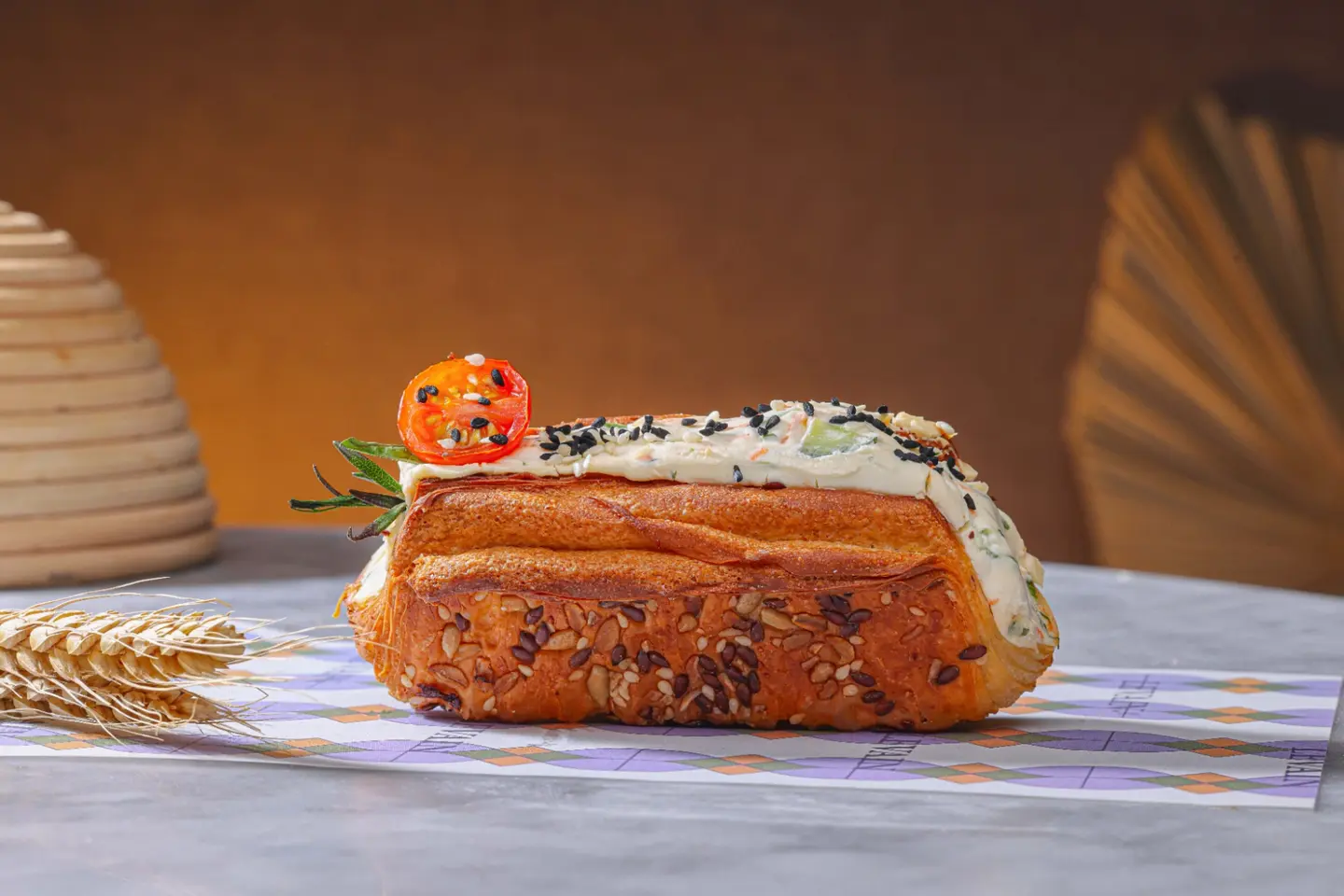 Seeded Cheese Danish