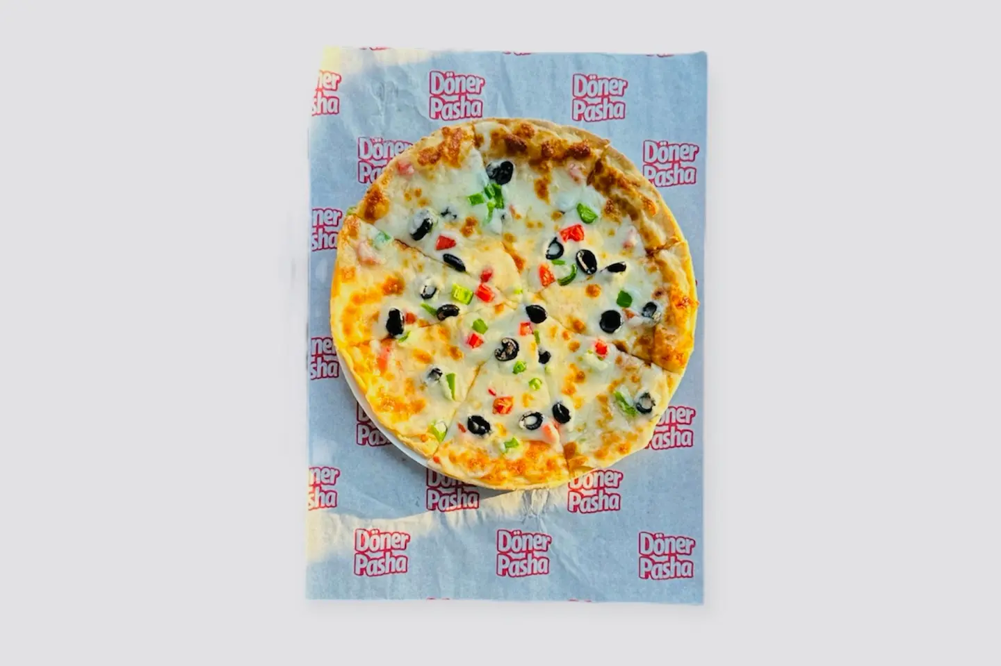 Falafel Pizza With Labneh