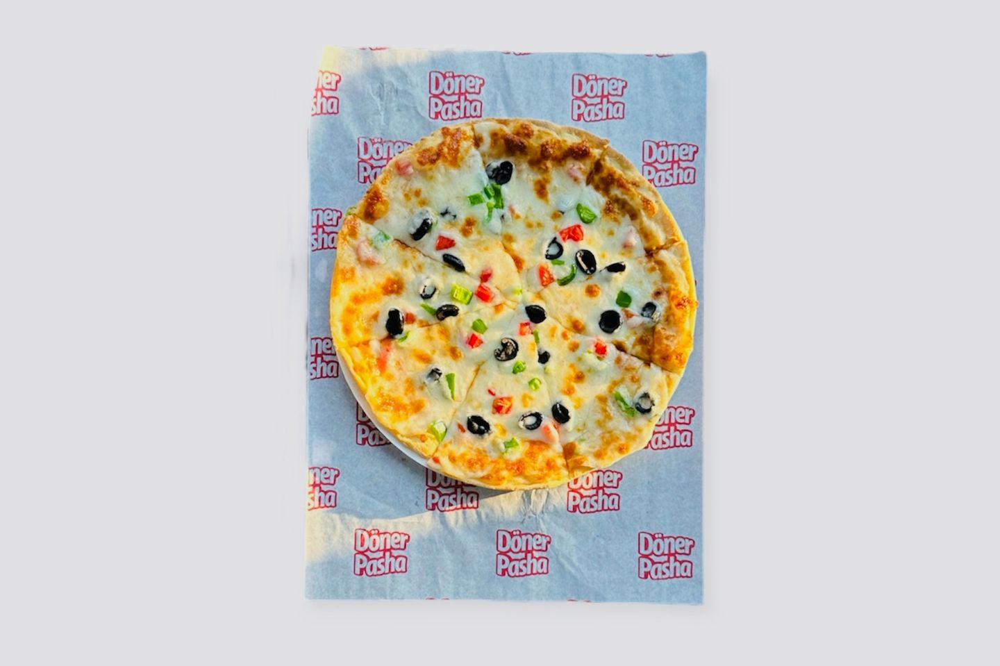 Falafel Pizza With Labneh