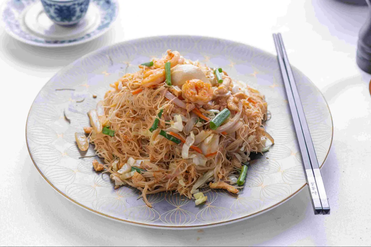 Seafood Fried Rice Noodles
